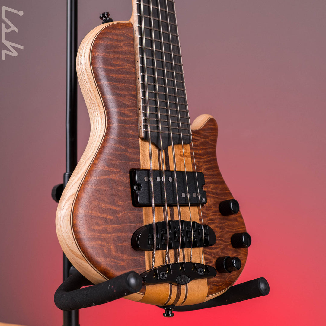 Mayones Cali 5 Quilted Mahogany 5A