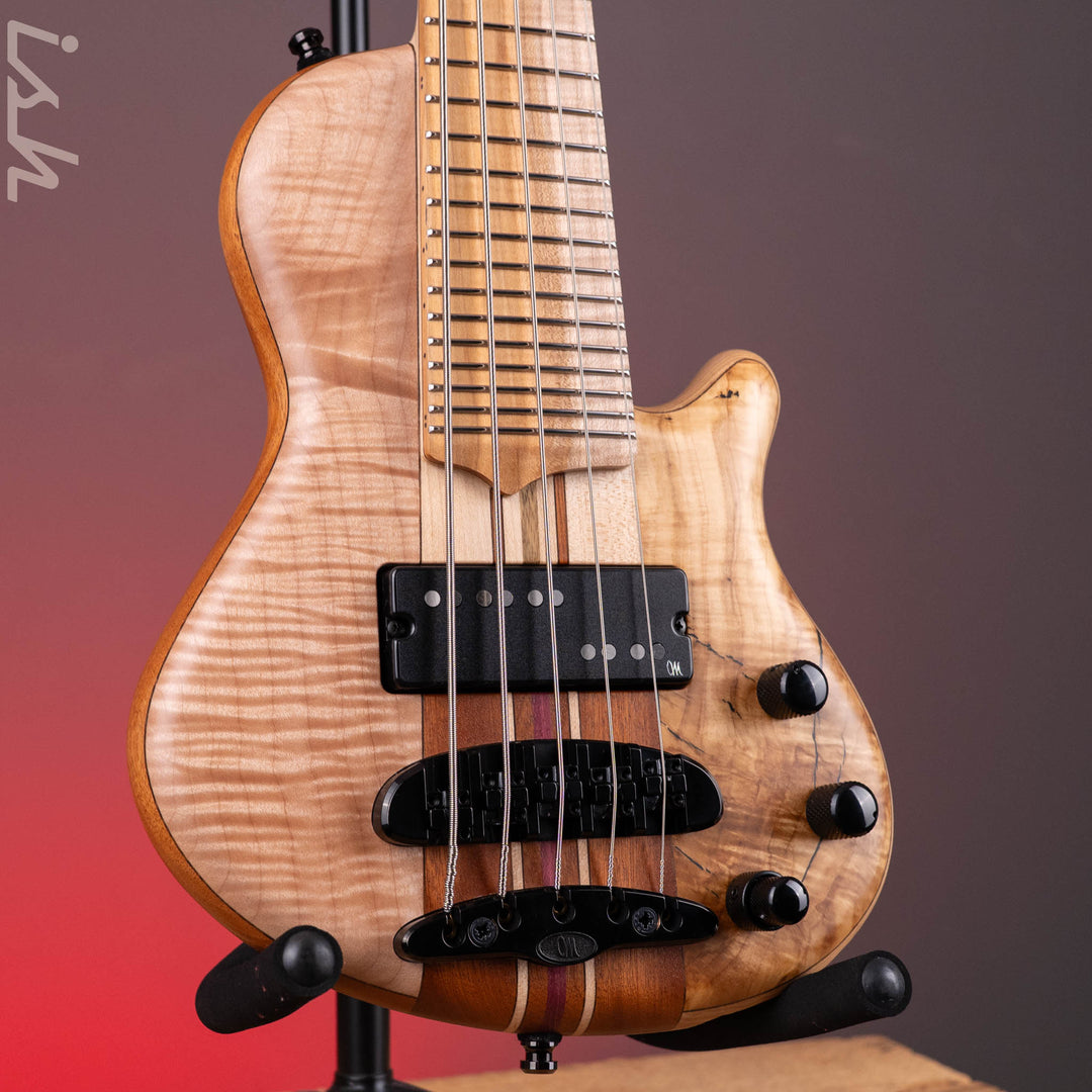 Mayones Cali 5 Flame Maple &amp; Apple Wood Natural Matte