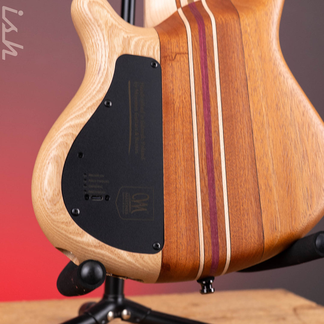 Mayones Cali 5 Flame Maple &amp; Apple Wood Natural Matte