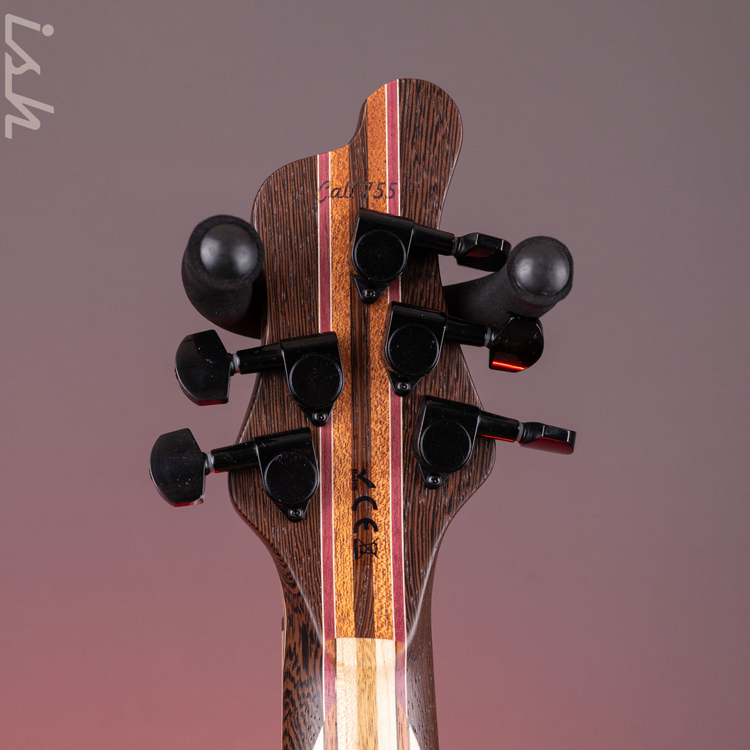 Mayones Cali 5 Flame Maple &amp; Apple Wood Natural Matte