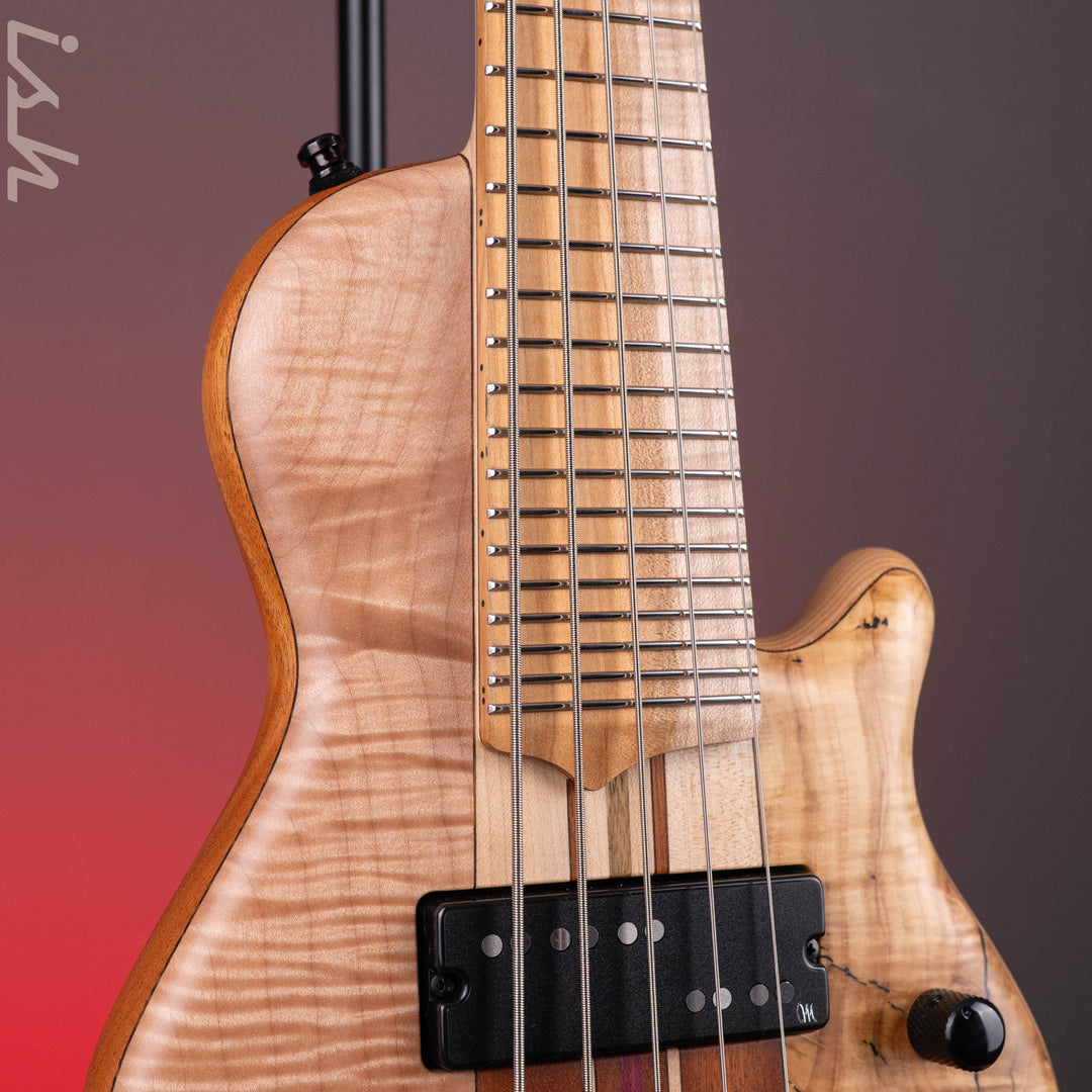 Mayones Cali 5 Flame Maple &amp; Apple Wood Natural Matte