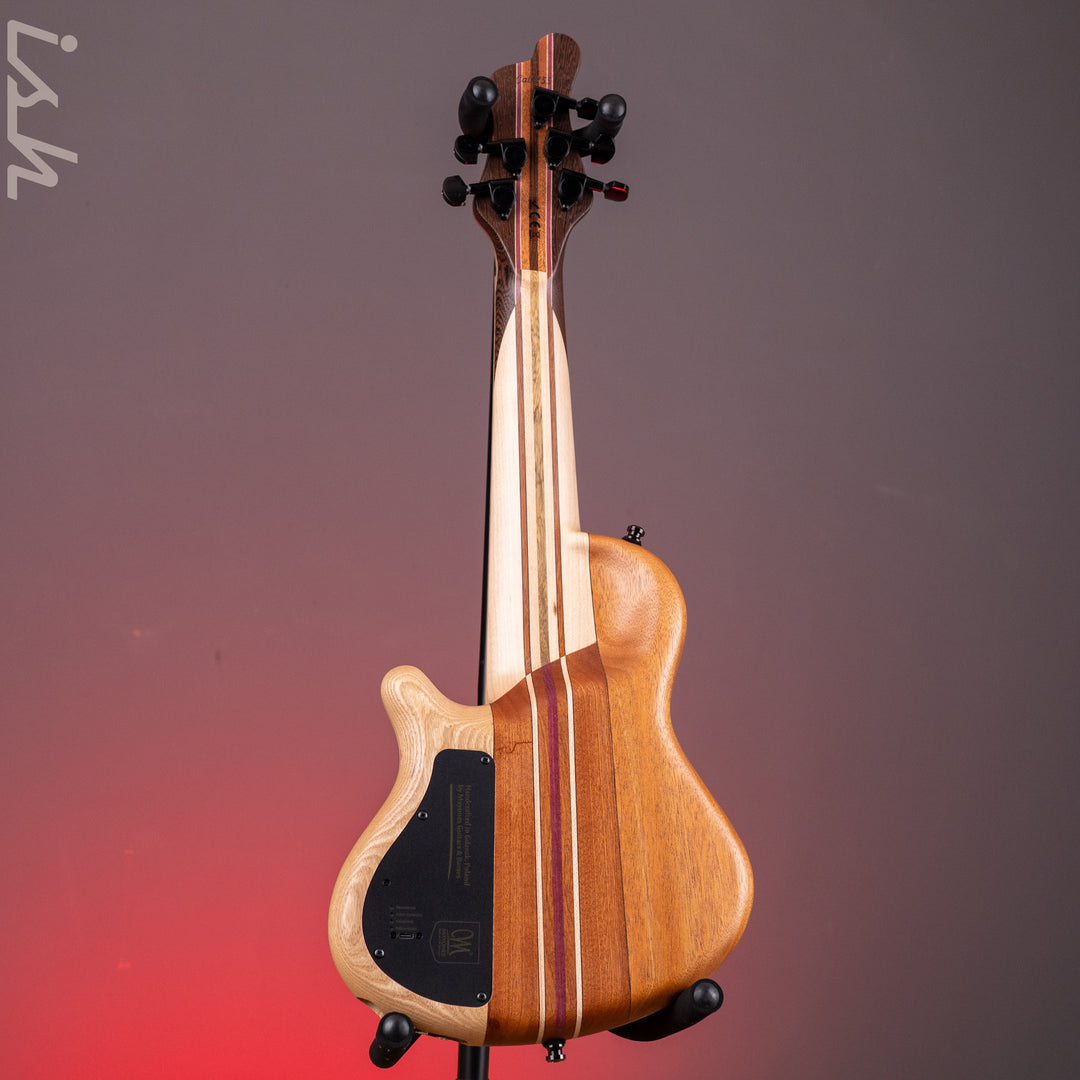 Mayones Cali 5 Flame Maple &amp; Apple Wood Natural Matte