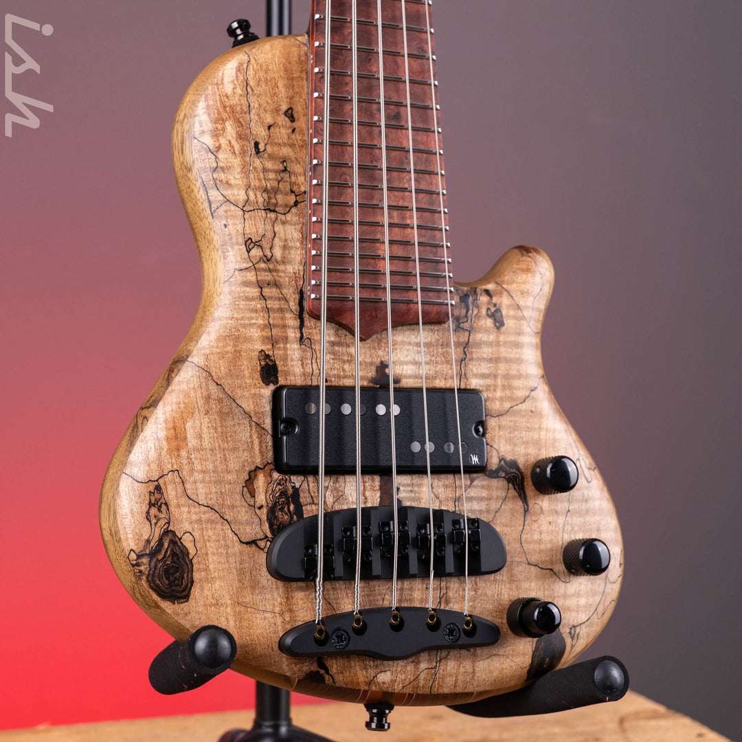 Mayones Cali 5 Mini Bass Spalted Maple Natural