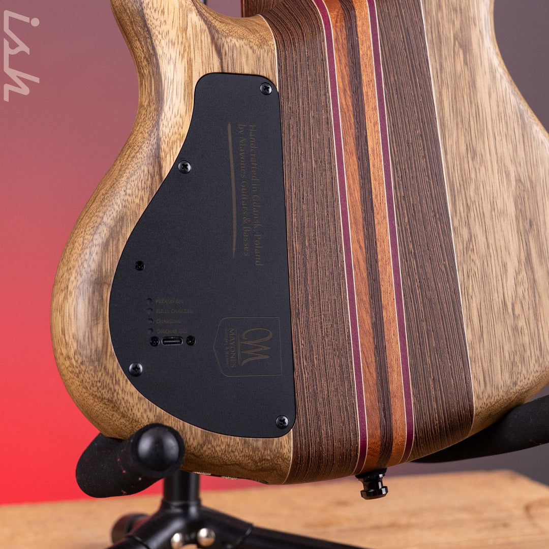Mayones Cali 5 Mini Bass Spalted Maple Natural