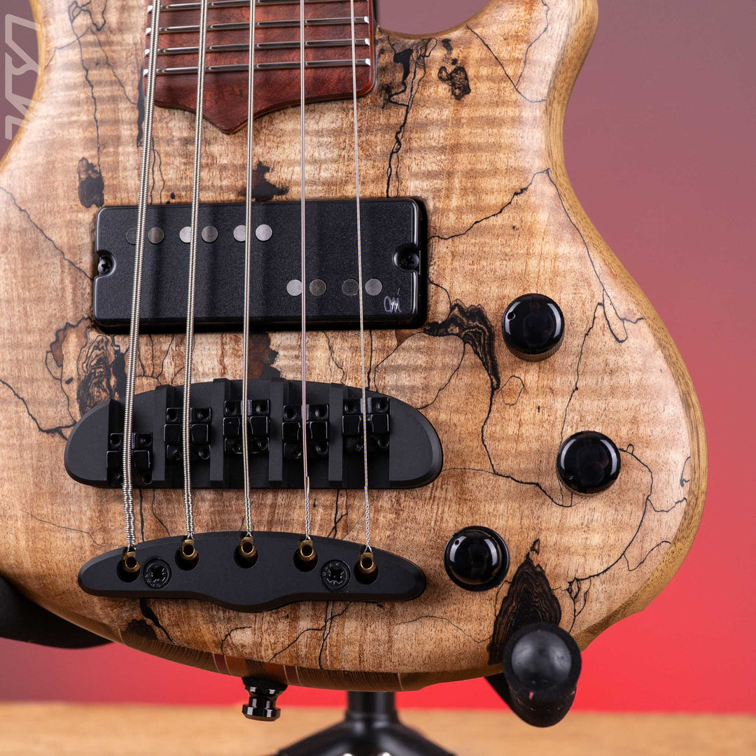 Mayones Cali 5 Mini Bass Spalted Maple Natural