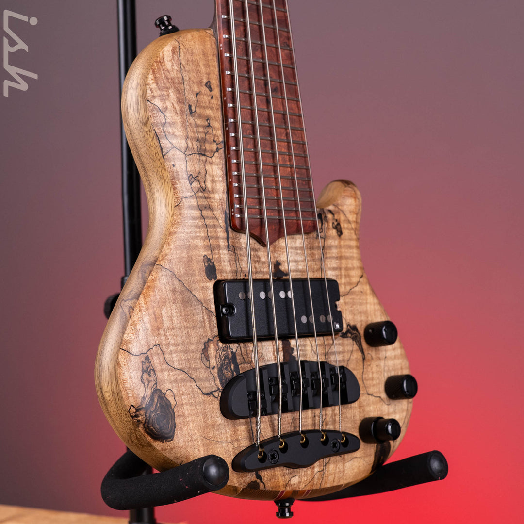 Mayones Cali 5 Mini Bass Spalted Maple Natural