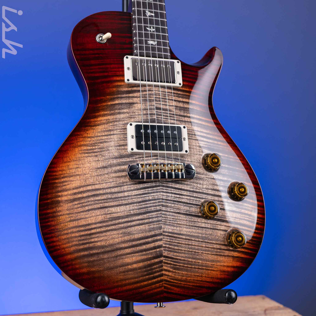 PRS Tremonti Stoptail Charcoal w/ Cherry Wrap Burst