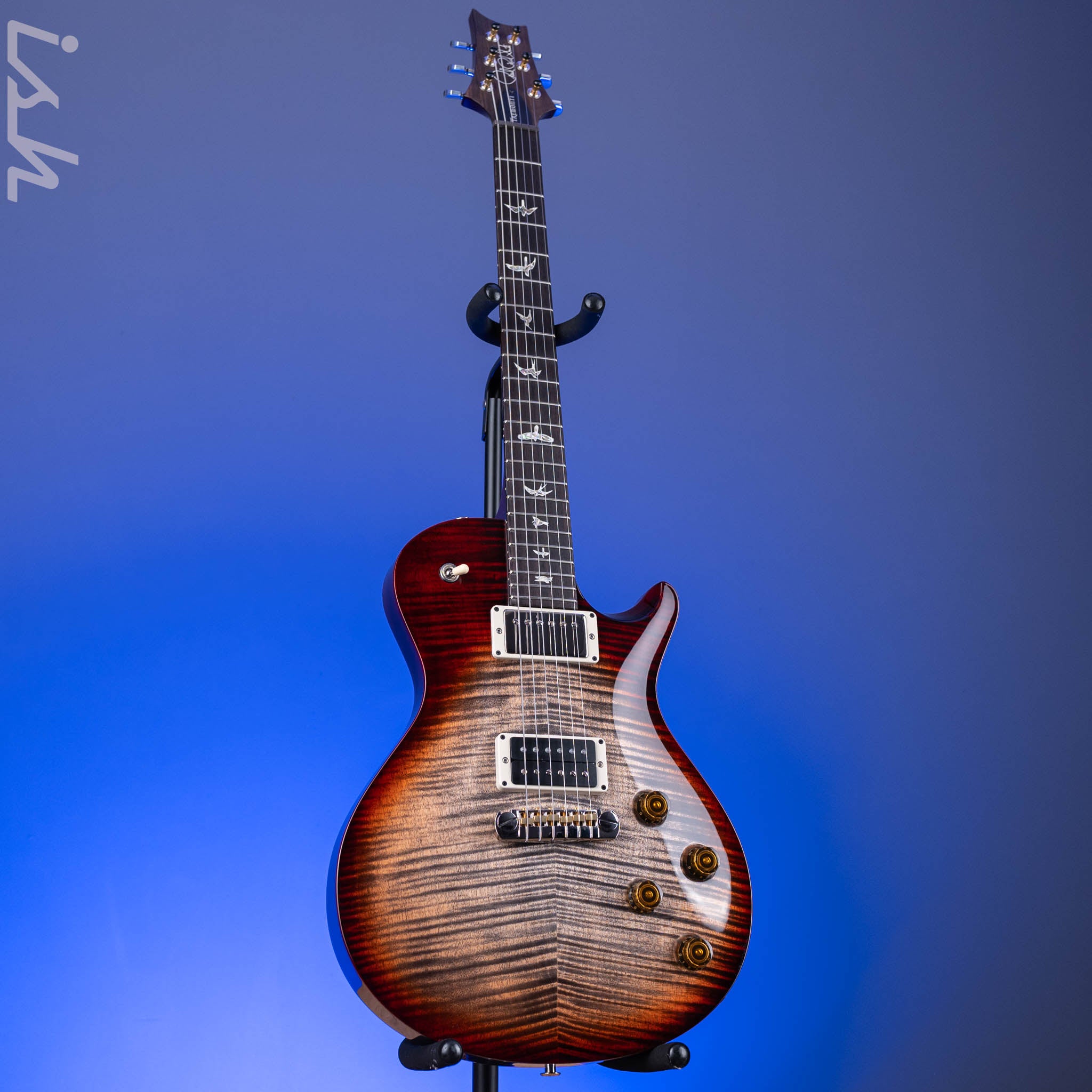 PRS Tremonti Stoptail Charcoal w/ Cherry Wrap Burst – Ish Guitars