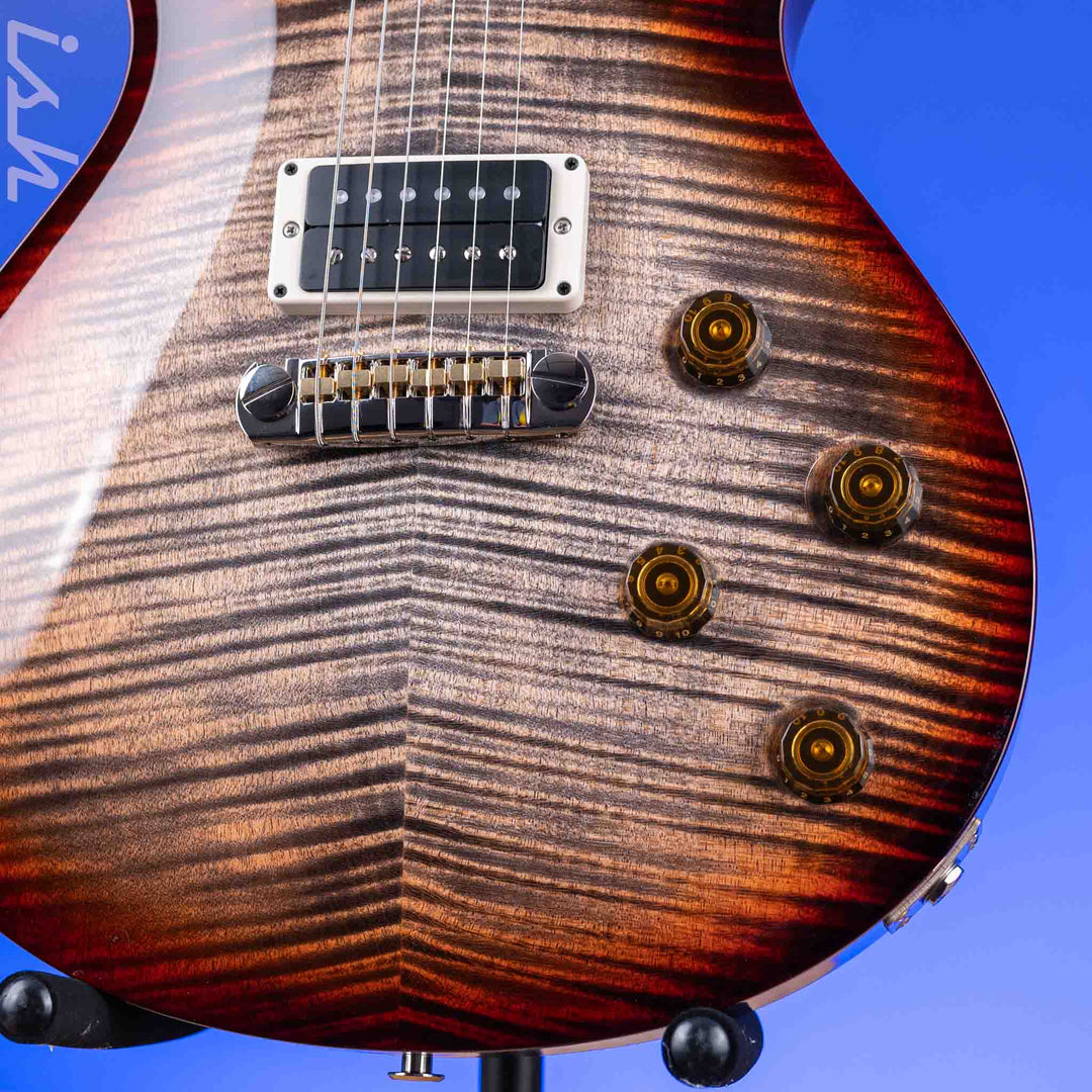 PRS Tremonti Stoptail Charcoal w/ Cherry Wrap Burst