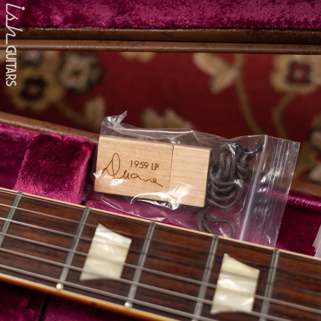 2013 Gibson Custom Shop Les Paul Duane Allman ‘59 VOS Cherry Sunburst 69 of 150