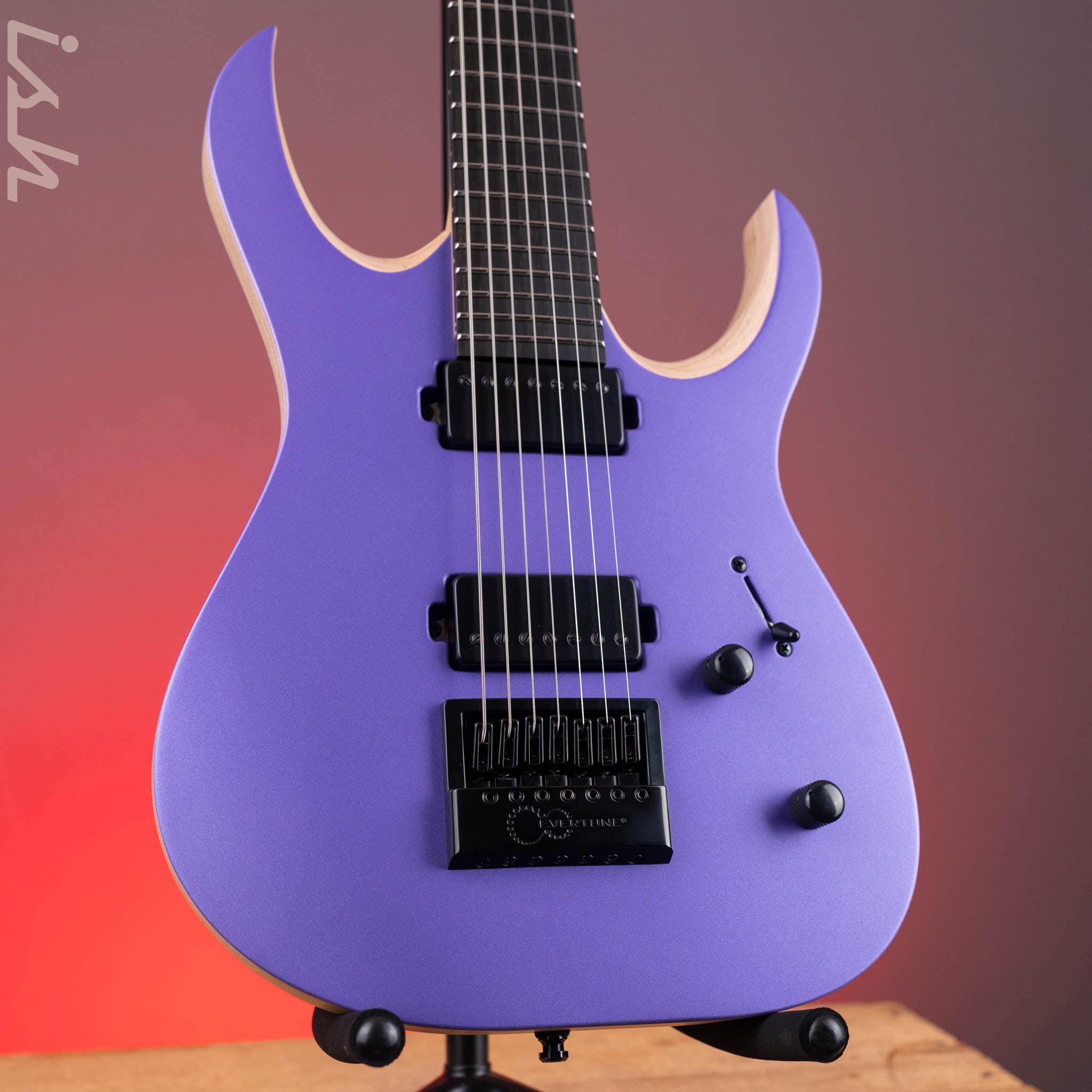 Mayones Duvell RPi Rick Schneider 7-String Evertune Memberberry