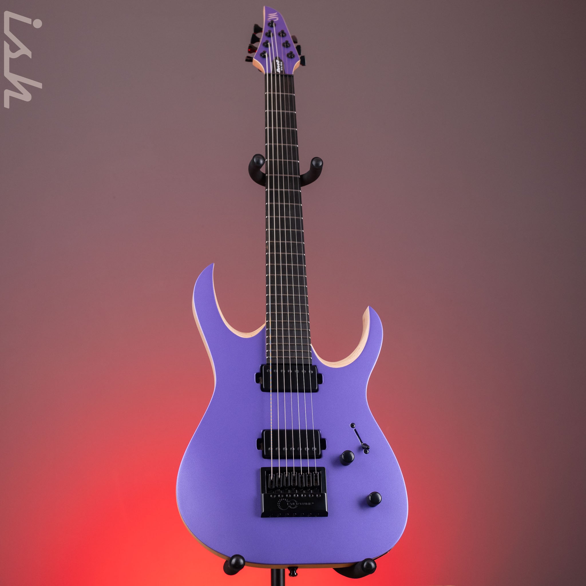 Mayones Duvell RPi Rick Schneider 7-String Evertune Memberberry