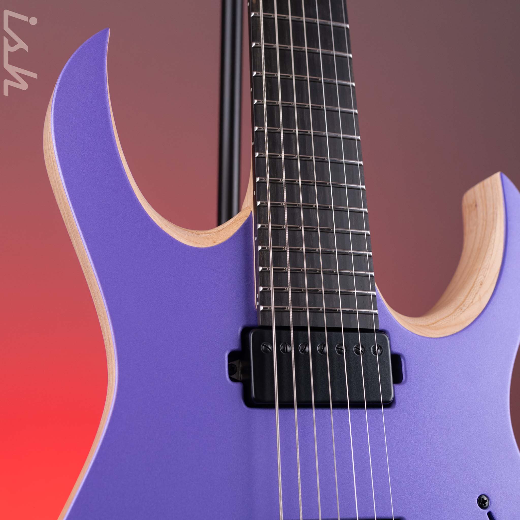 Mayones Duvell RPi Rick Schneider 7-String Evertune Memberberry