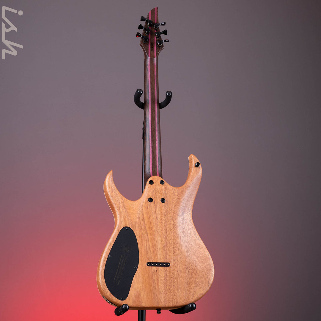 Mayones Duvell Elite 6 Electric Guitar Trans Graphite Gloss Curly Poplar
