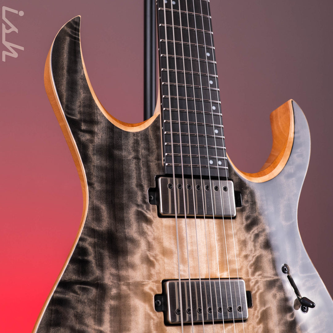 Mayones Duvell Elite 4EVER 7 Baritone Black Burst