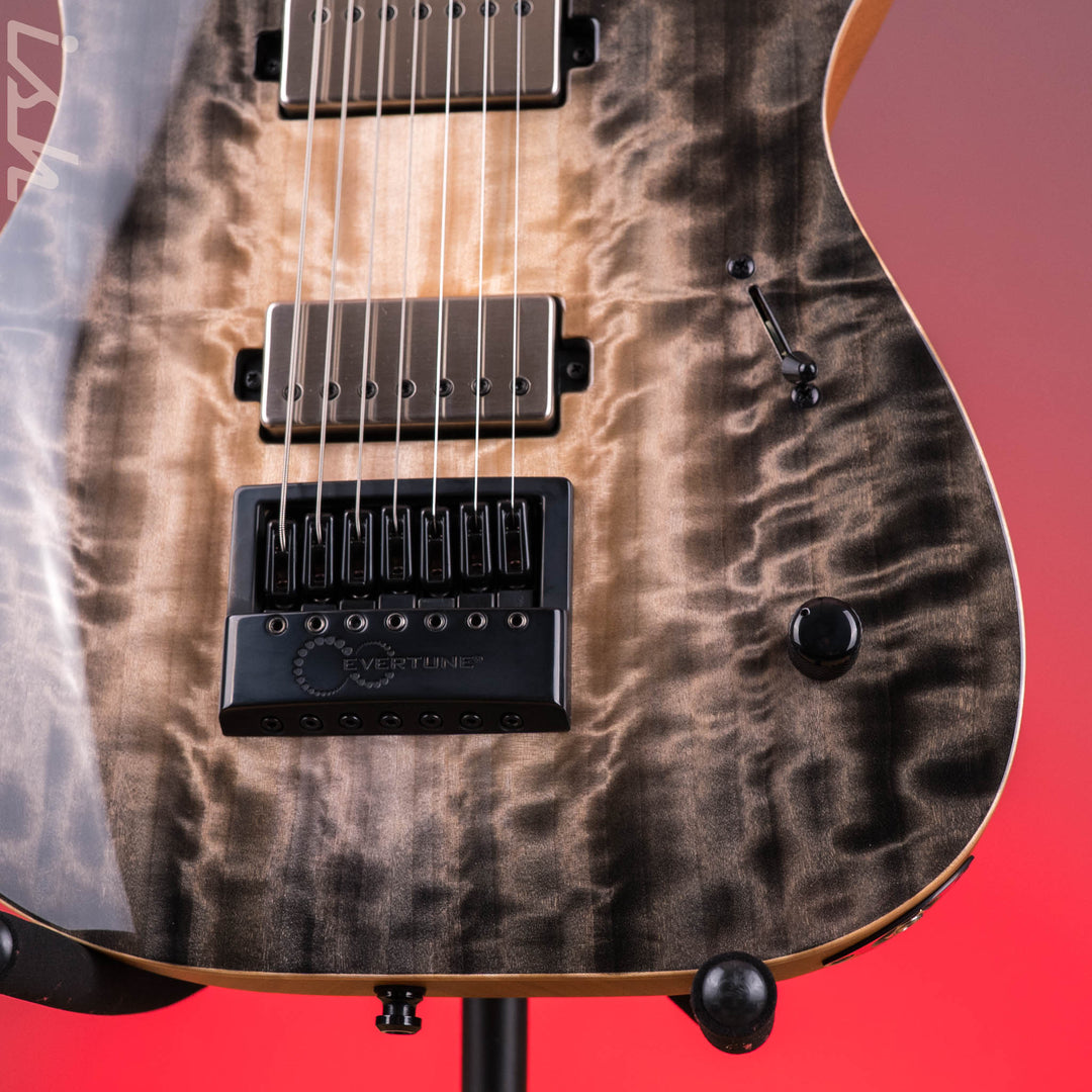 Mayones Duvell Elite 4EVER 7 Baritone Black Burst