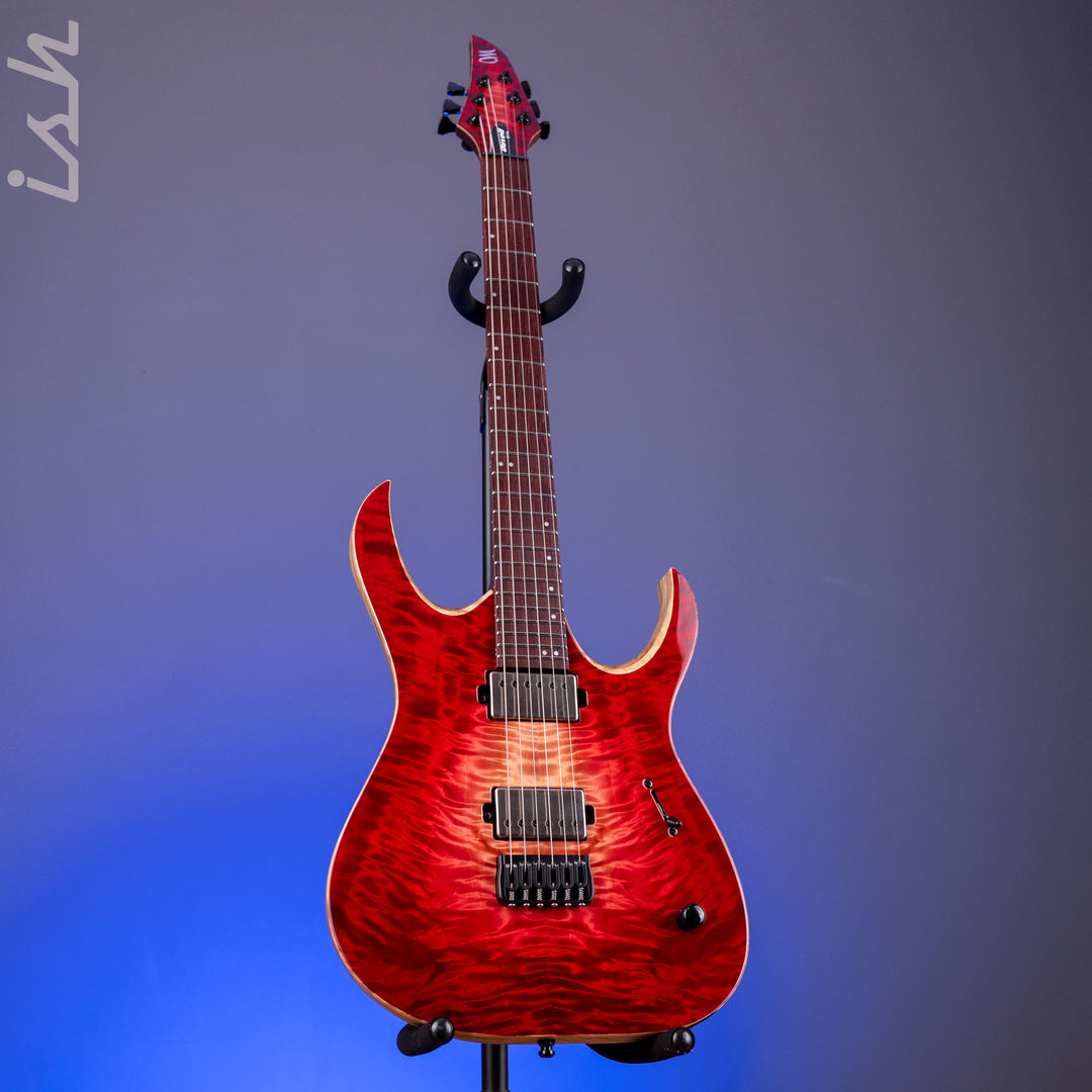 Mayones Duvell Elite 6 Fade Red Burst Out