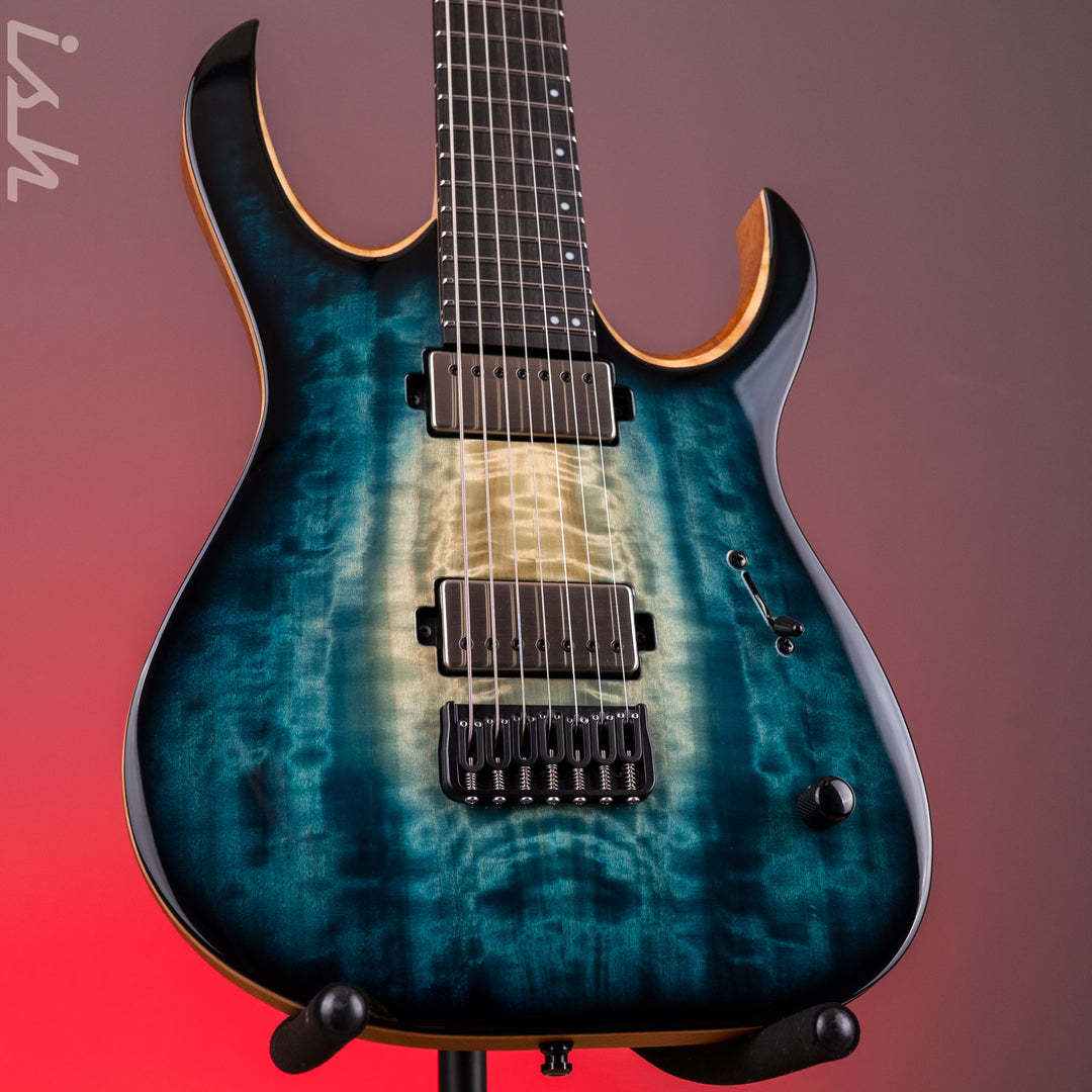 Mayones Duvell Elite 7 Baritone B26.5 Turquoise Iris