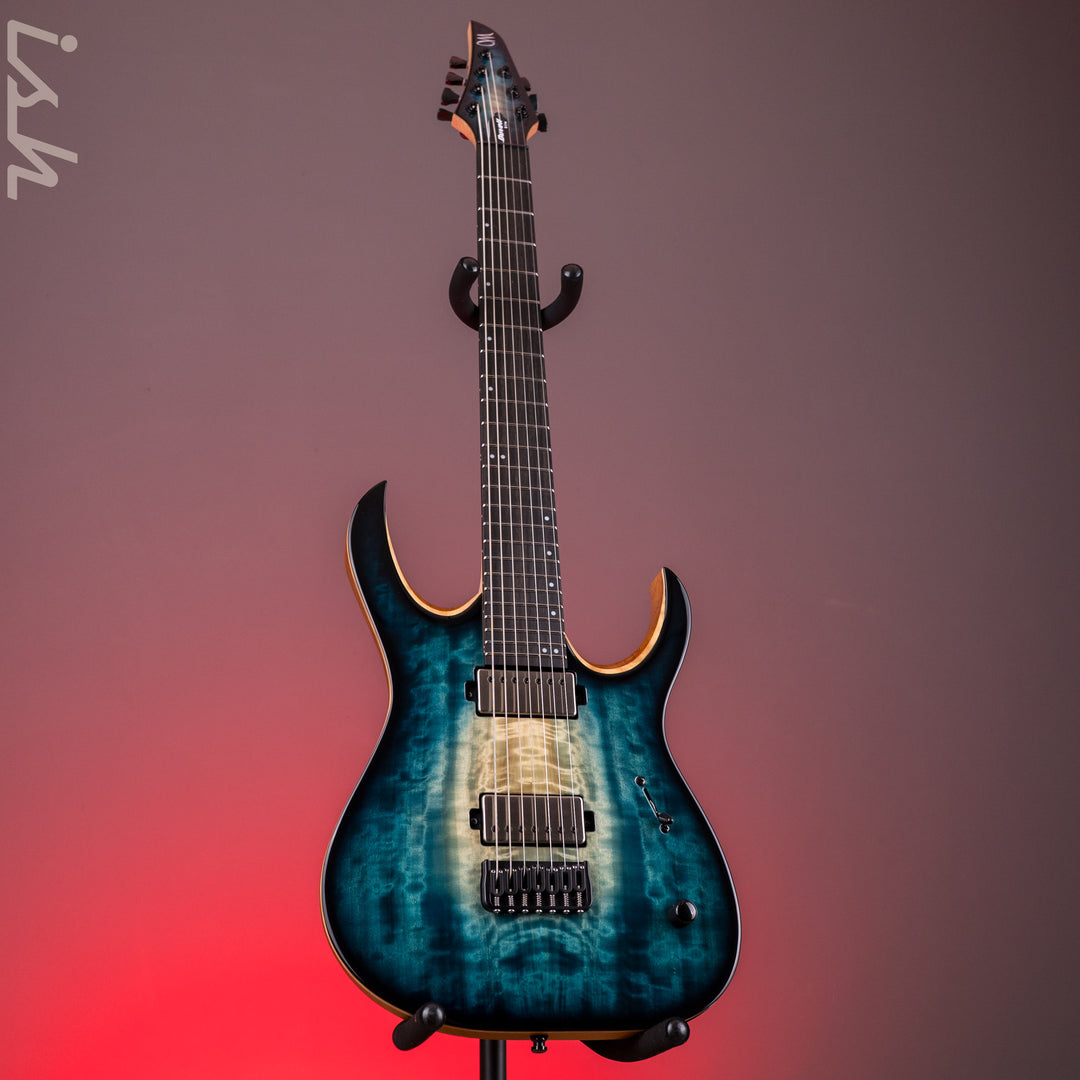 Mayones Duvell Elite 7 Baritone B26.5 Turquoise Iris