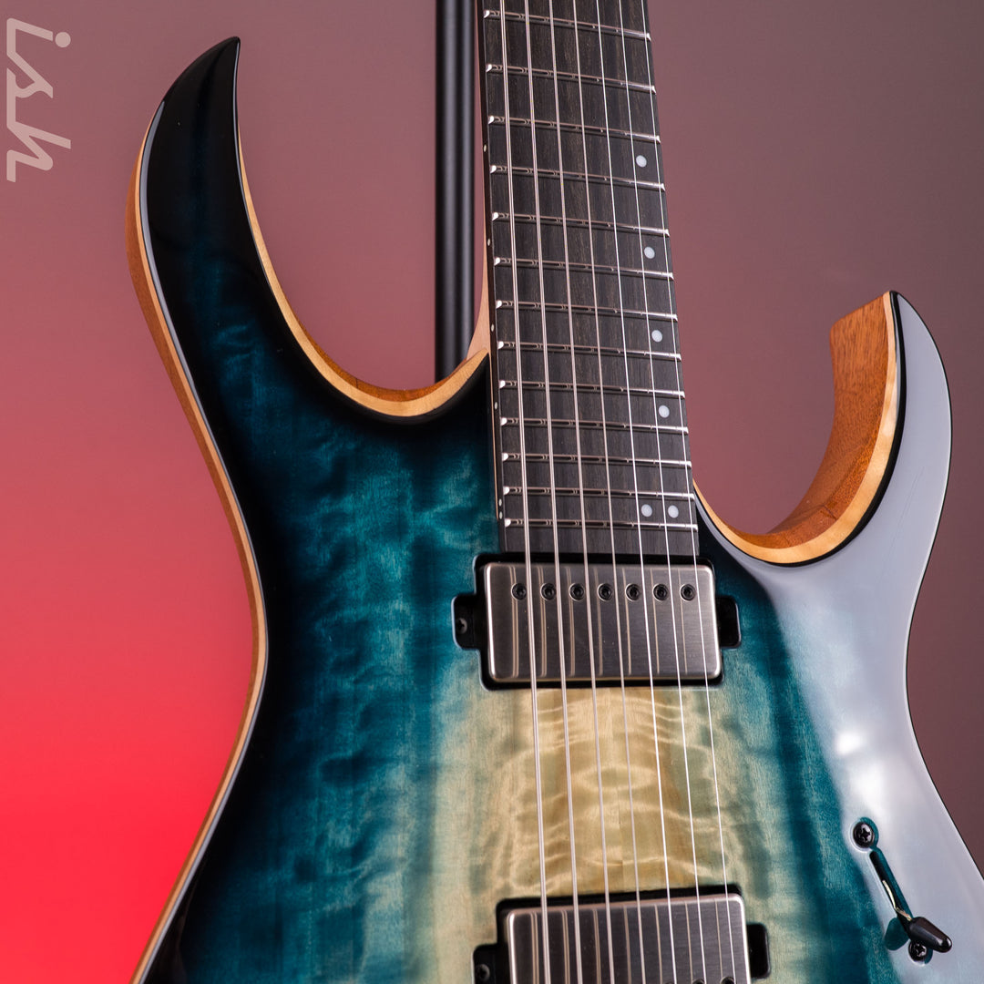 Mayones Duvell Elite 7 Baritone B26.5 Turquoise Iris