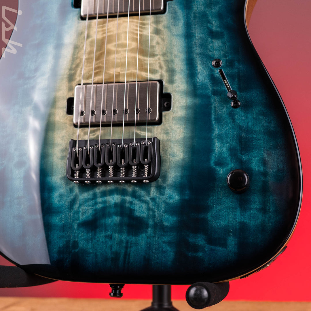 Mayones Duvell Elite 7 Baritone B26.5 Turquoise Iris