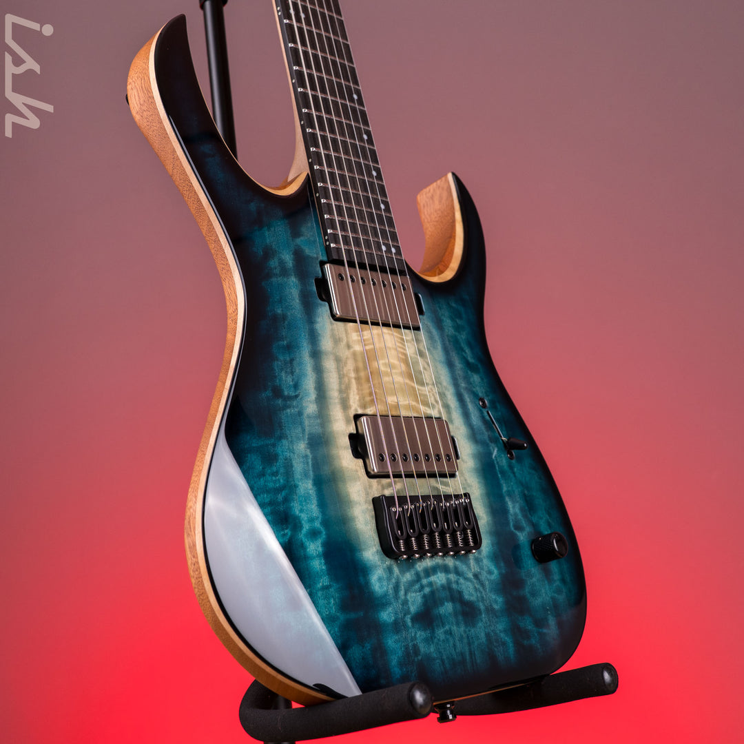 Mayones Duvell Elite 7 Baritone B26.5 Turquoise Iris