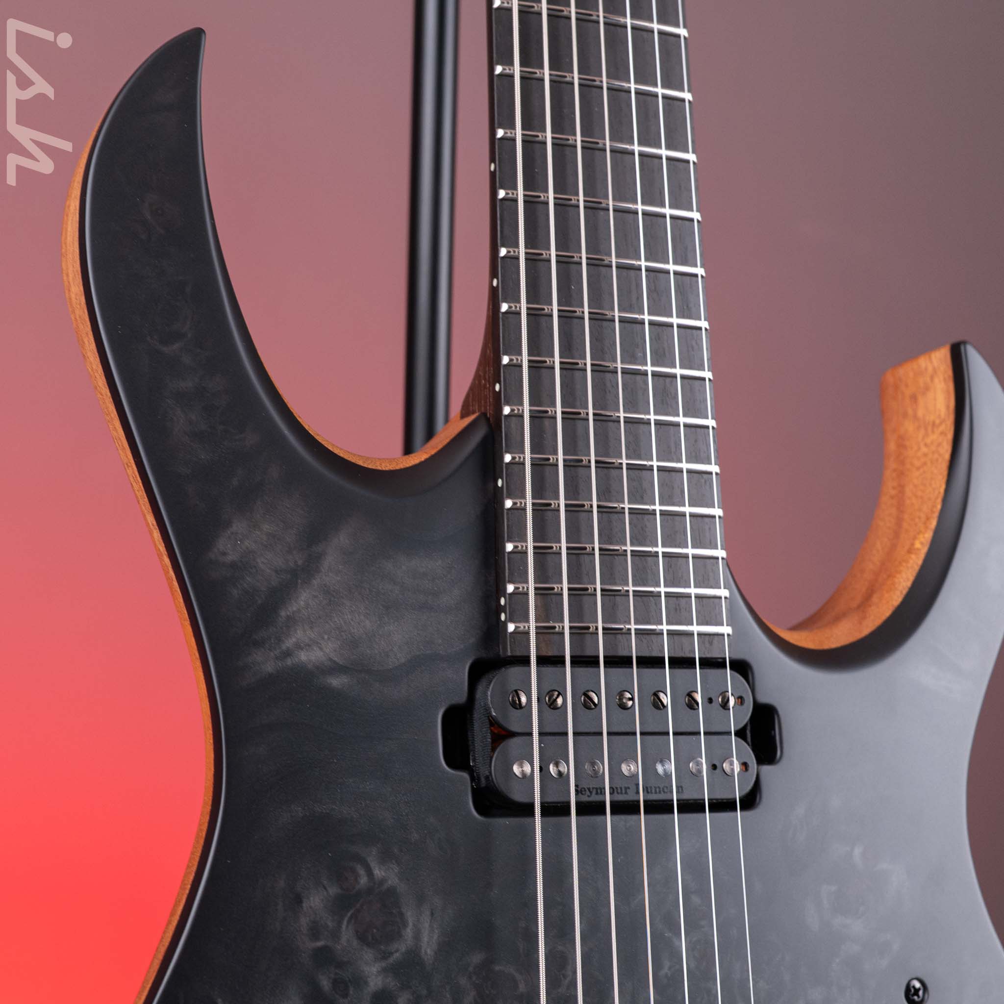 Mayones Duvell Elite 7 Baritone Black Satin – Ish Guitars
