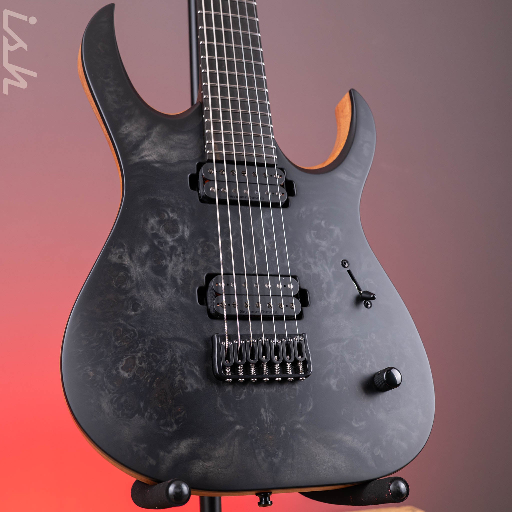 Mayones Duvell Elite 7 Baritone Black Satin – Ish Guitars