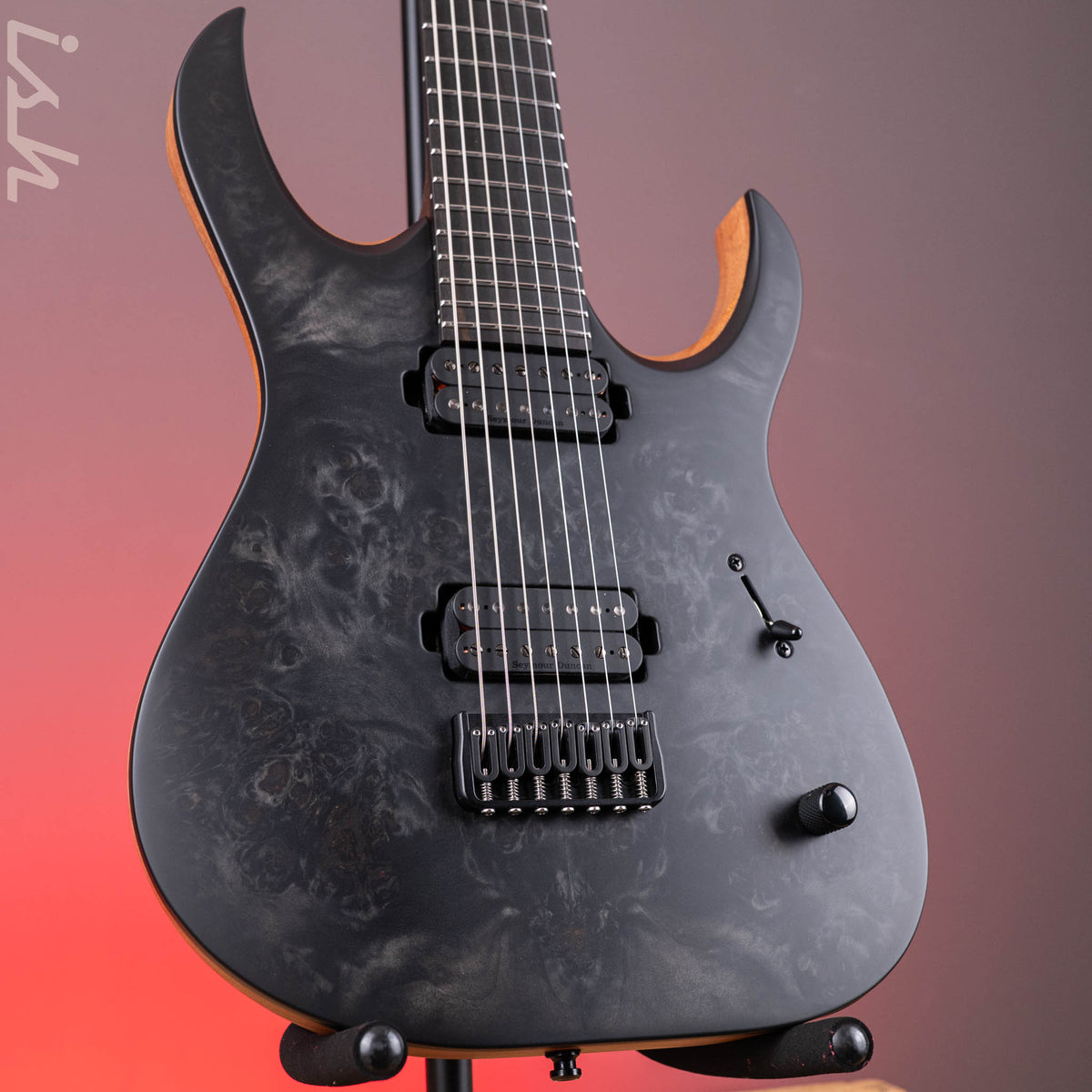 Mayones Duvell Elite 7弦 Mayones Duvell Elite 7 Baritone Black Satin – Ish Guitars