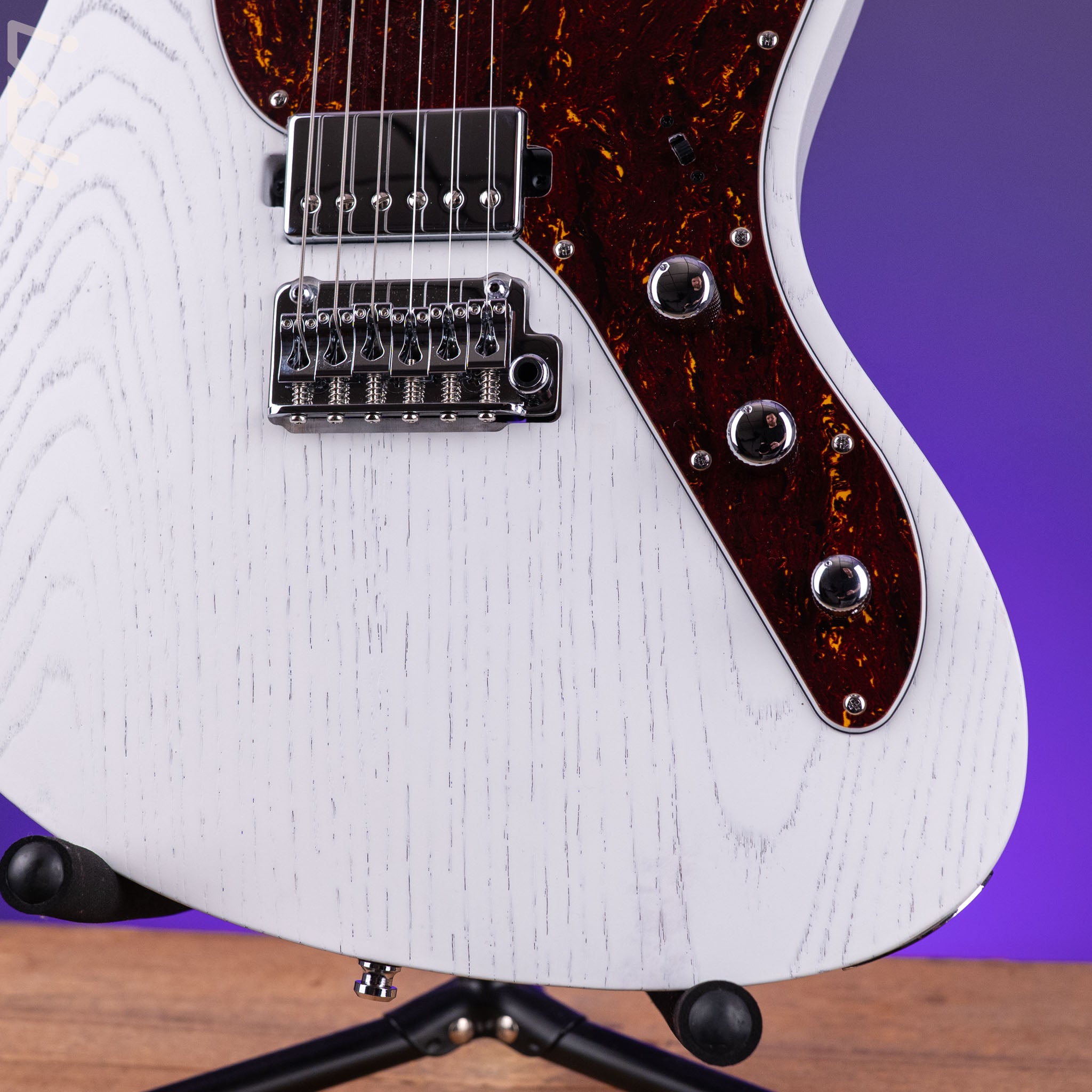 Mayones Jassper Nidra 6 Monolith White Matte – Ish Guitars