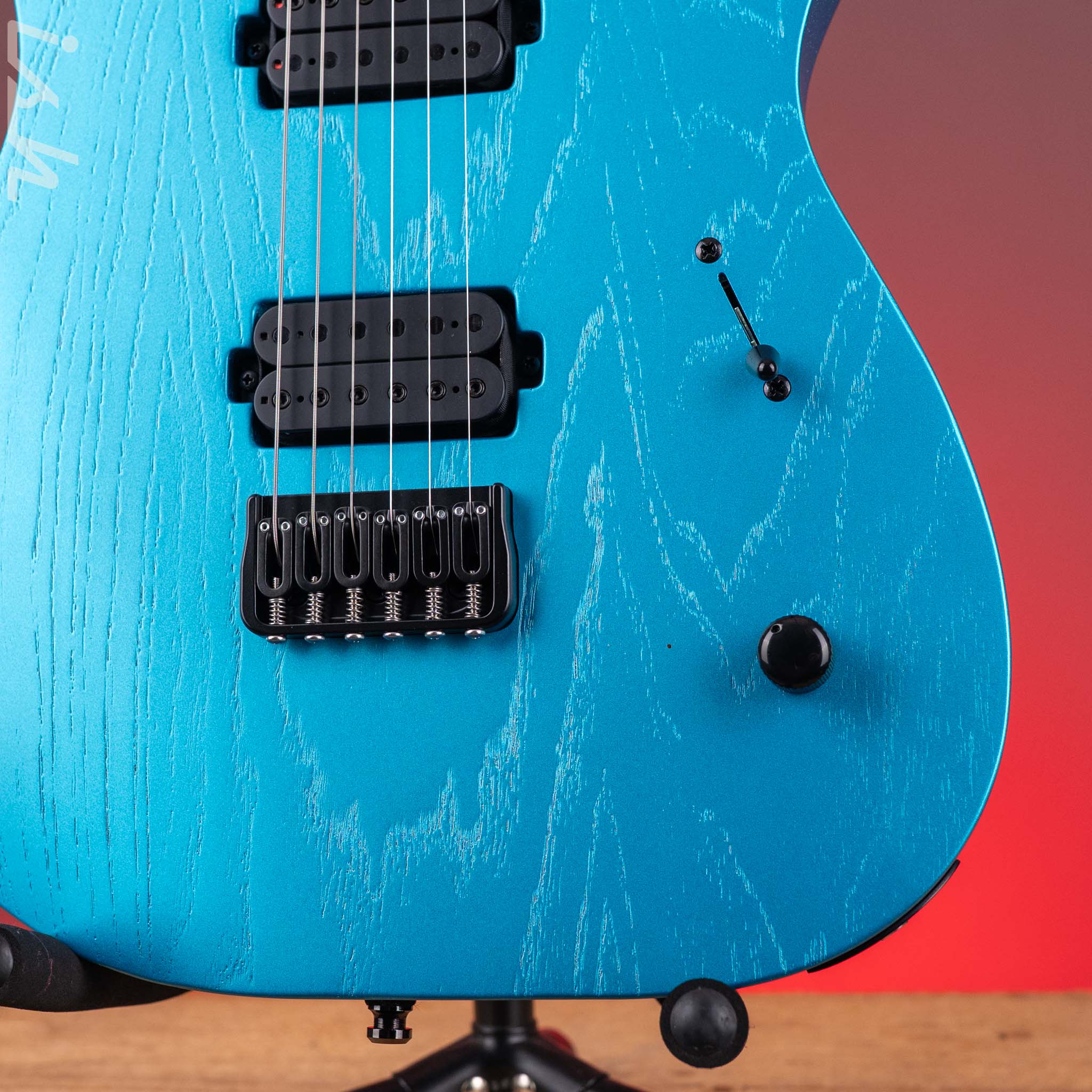 Mayones Duvell DT 6 Metallic Opal Blue Demo – Ish Guitars