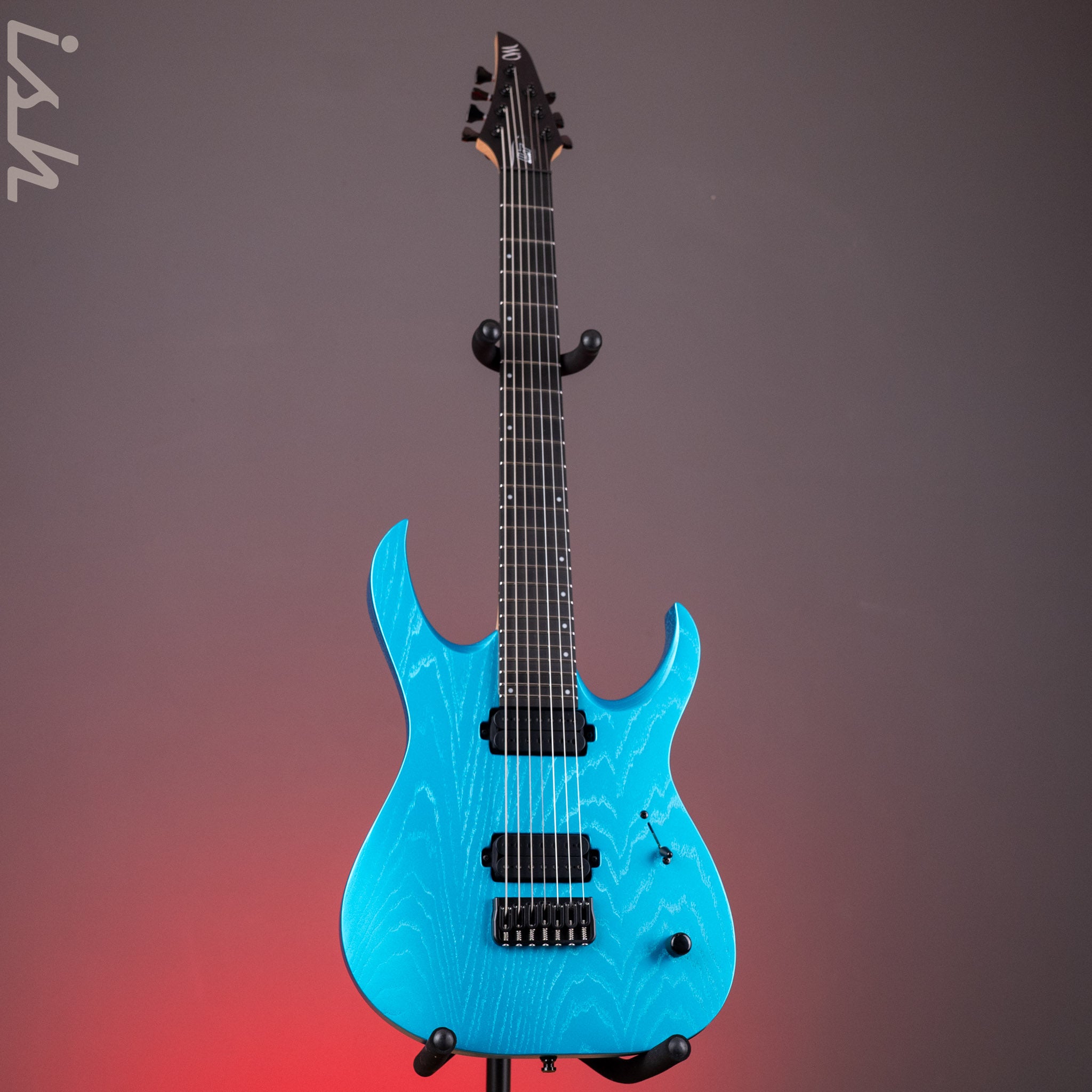 Mayones Duvell DT 7 B26.5 Metallic Opal Blue – Ish Guitars