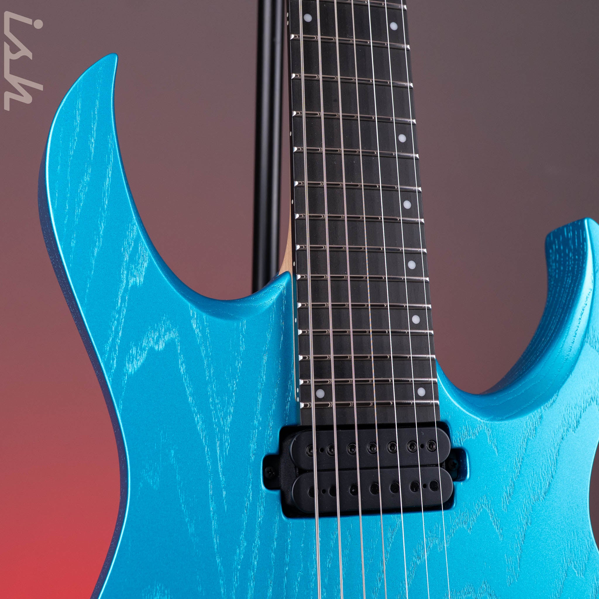 Mayones Duvell DT 7 B26.5 Metallic Opal Blue – Ish Guitars