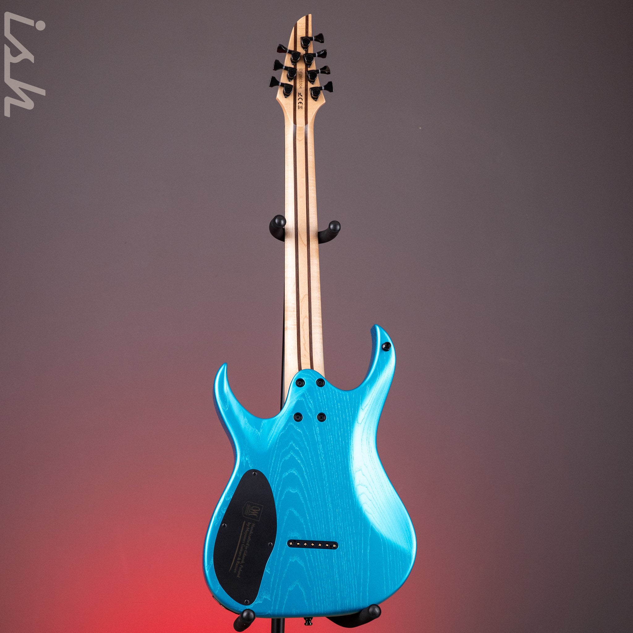 Mayones Duvell DT 7 B26.5 Metallic Opal Blue – Ish Guitars