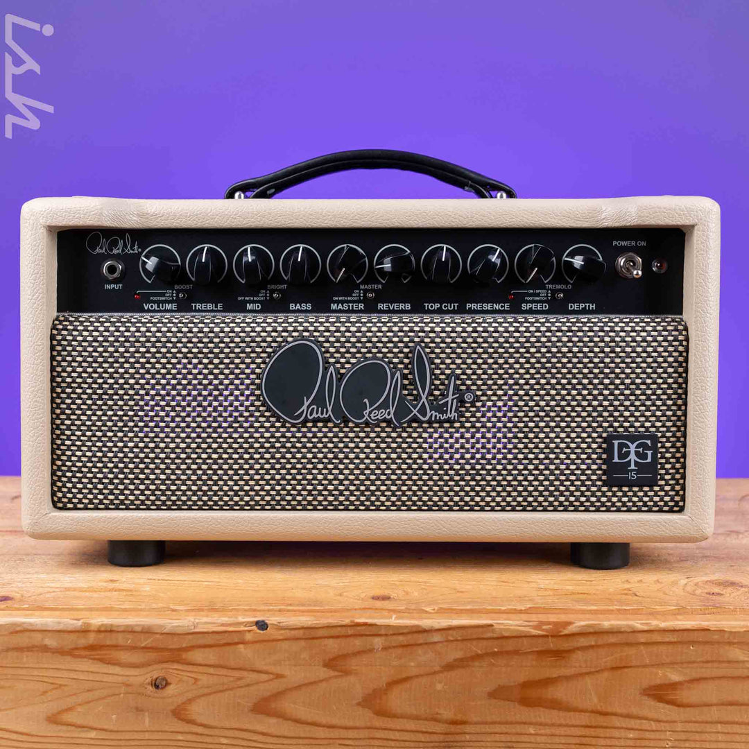 2024 PRS DGT 15 David Grissom 15-watt Tube Head Blonde Tolex