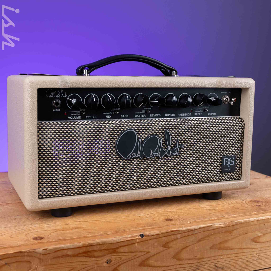 2024 PRS DGT 15 David Grissom 15-watt Tube Head Blonde Tolex