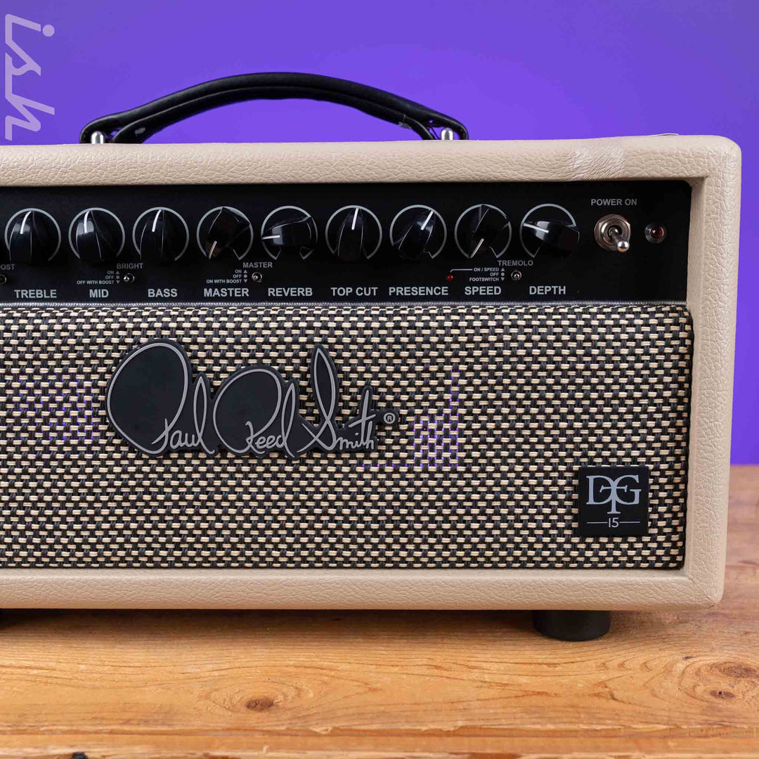 2024 PRS DGT 15 David Grissom 15-watt Tube Head Blonde Tolex