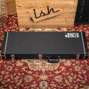 ESP Eclipse Custom Silver Liquid Metal Burst