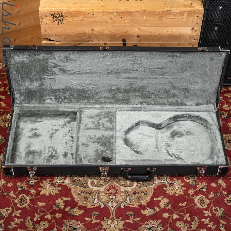 ESP Eclipse Custom Silver Liquid Metal Burst