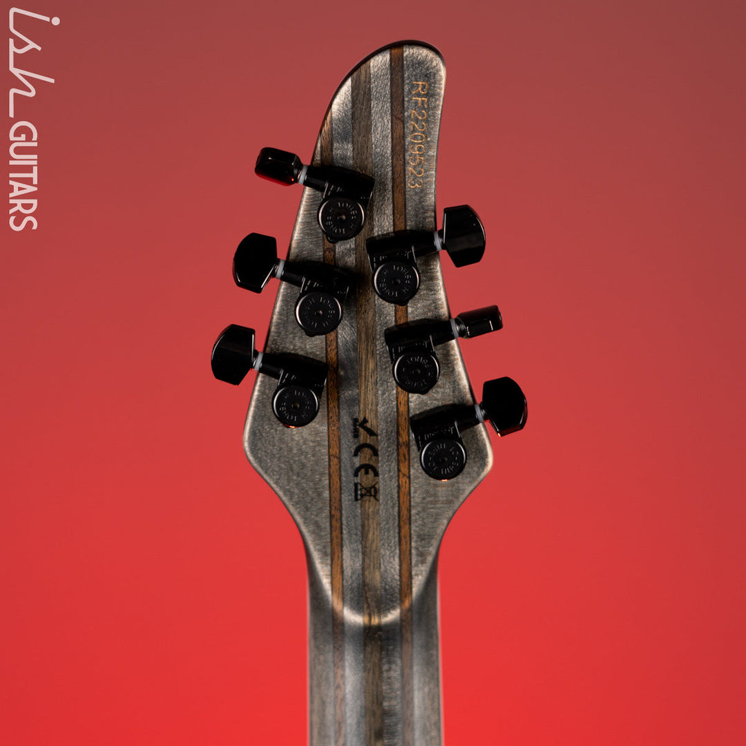 Mayones Regius Core Gothic 6 Bar Antique Black Matte Ash Demo