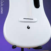 Lava Music Lava ME 3 Smart Acoustic Guitar 38” Left-Handed White w/ Space Bag Demo