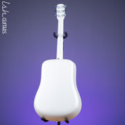 Lava Music Lava ME 3 Smart Acoustic Guitar 38” Left-Handed White w/ Space Bag Demo