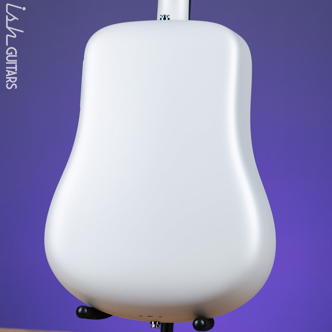 Lava Music Lava ME 3 Smart Acoustic Guitar 38” Left-Handed White w/ Space Bag Demo