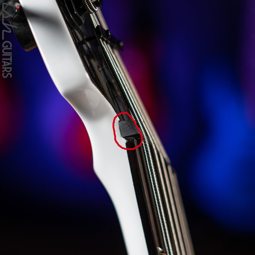 2022 Ish X Spector NS Dimension 5 String EMG Darkglass White Gloss