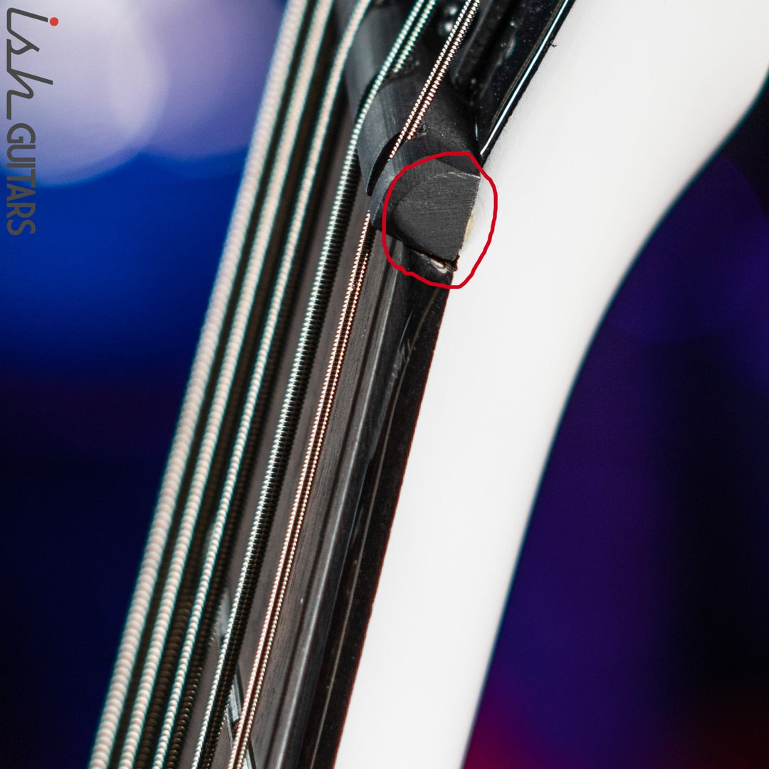 2022 Ish X Spector NS Dimension 5 String EMG Darkglass White Gloss