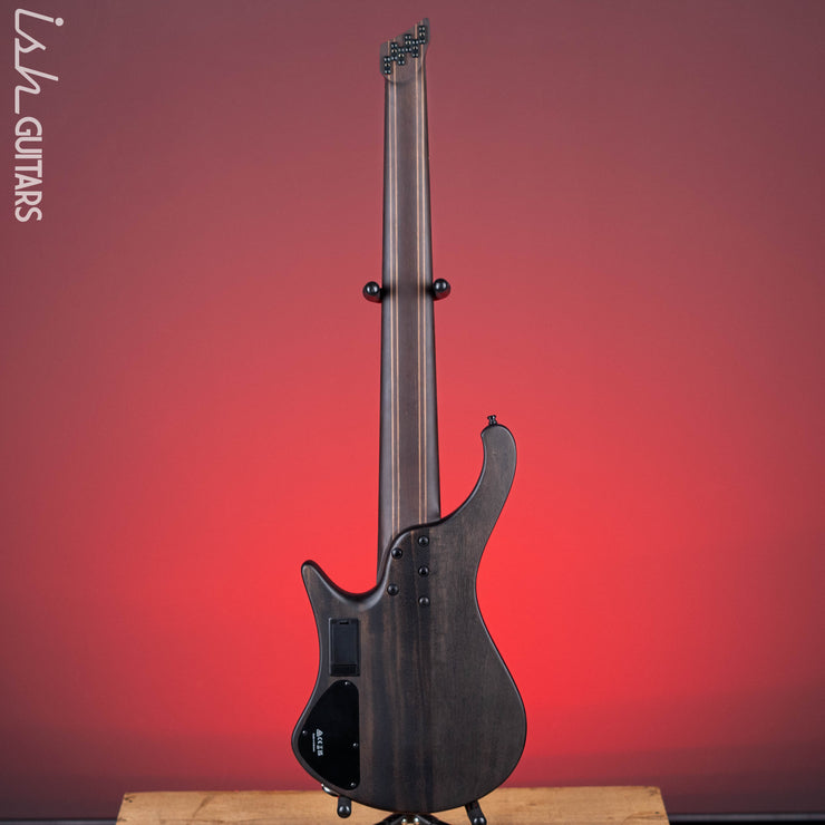 Ibanez EHB1506MS Multi-Scale 6-String Bass Black Ice Flat Demo
