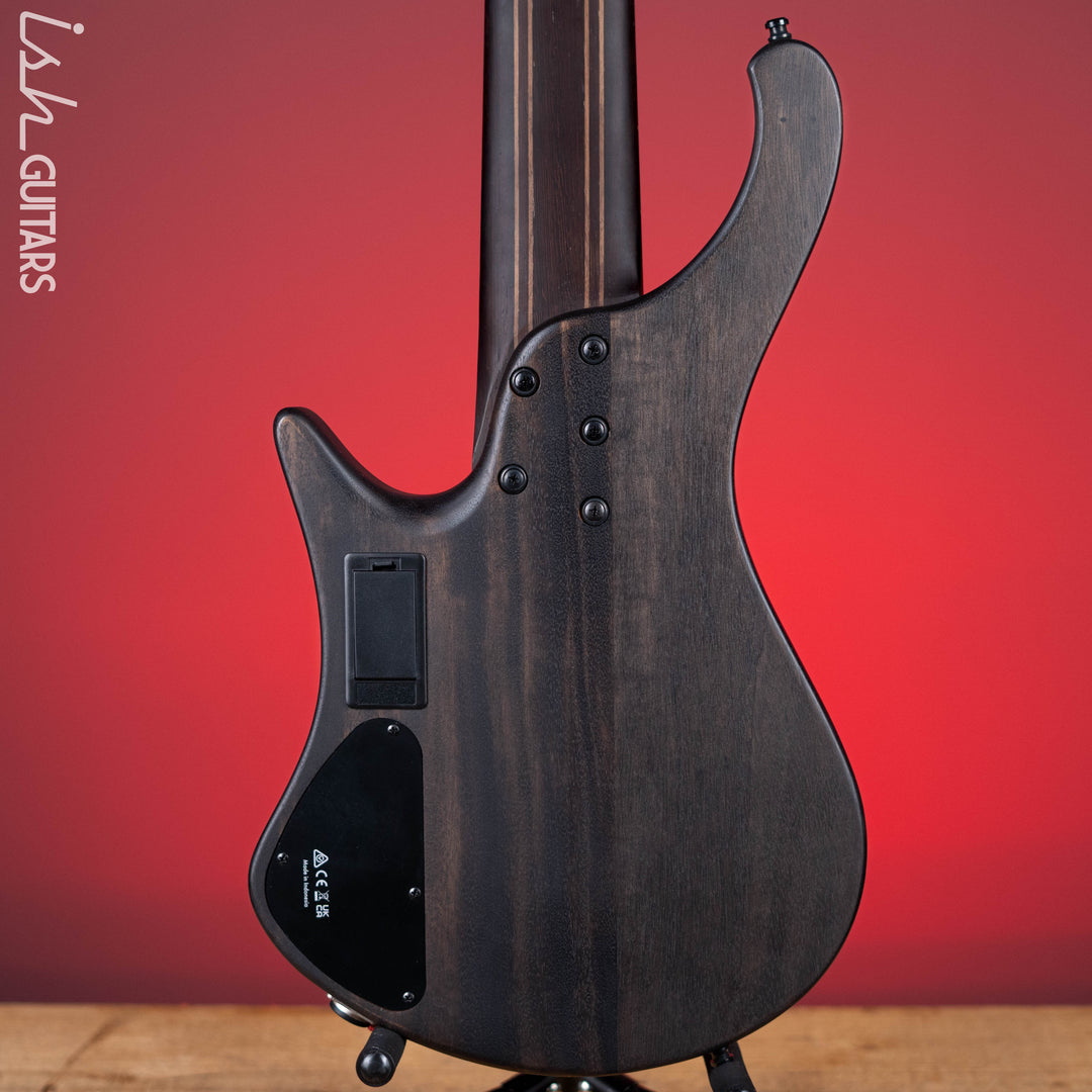 Ibanez EHB1506MS Multi-Scale 6-String Bass Black Ice Flat Demo