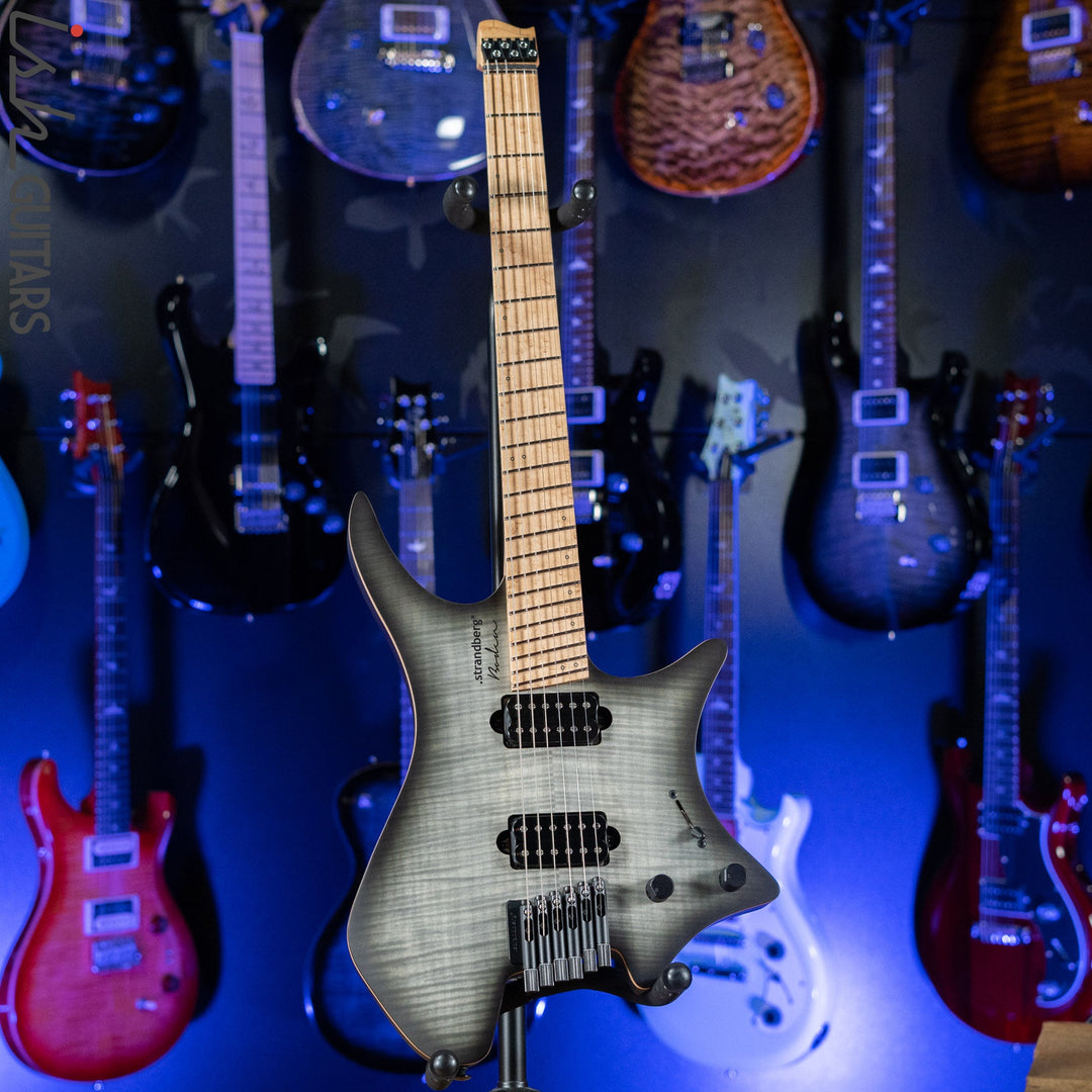 Strandberg Boden Original NX 6 Charcoal Black Multi-Scale Headless Guitar Demo