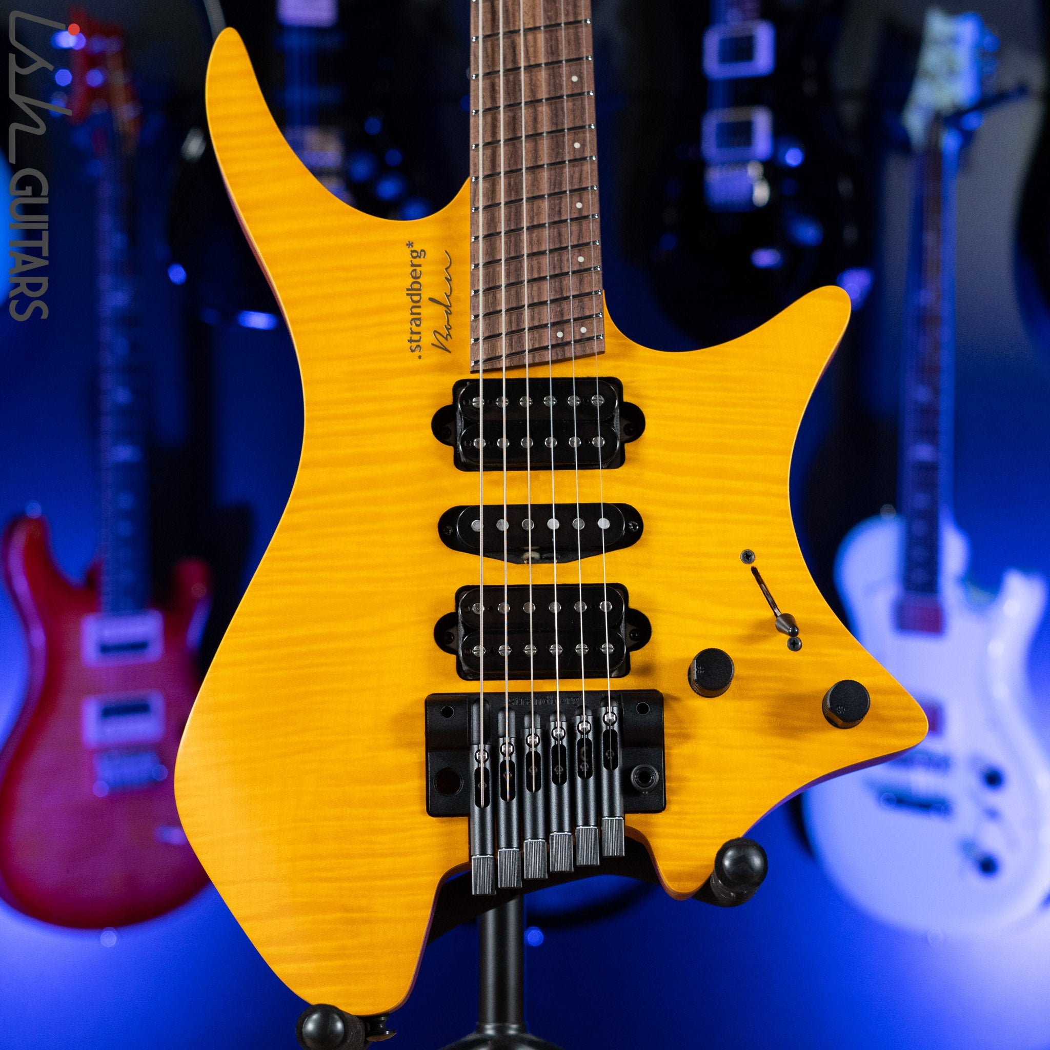 Strandberg Boden Fusion NX 6 Multiscale Headless Guitar Amber