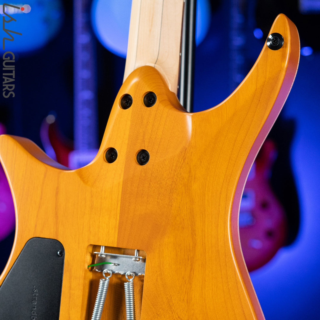 Strandberg Boden Fusion NX 6 Multiscale Headless Guitar Amber Yellow